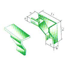 XQJ-LPC-05E 型鋁合金垂直右上彎通生產